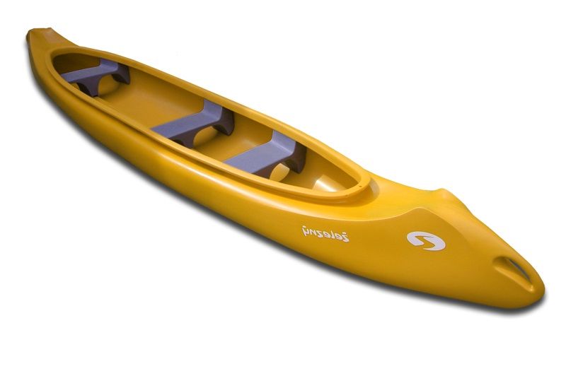 Samba canoe holds up to 4 paddlers