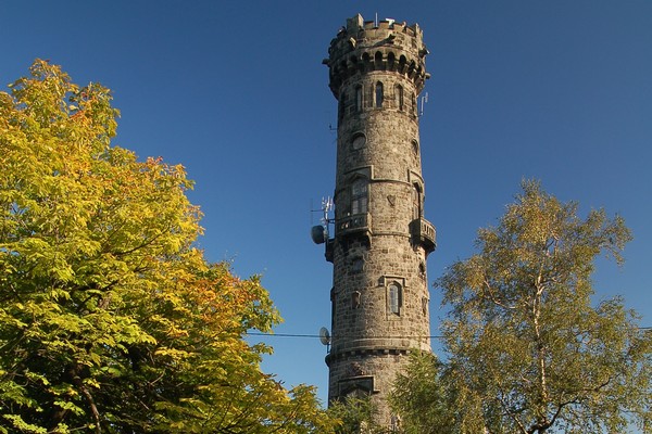 Lookout tower on Děčínský Sněžník