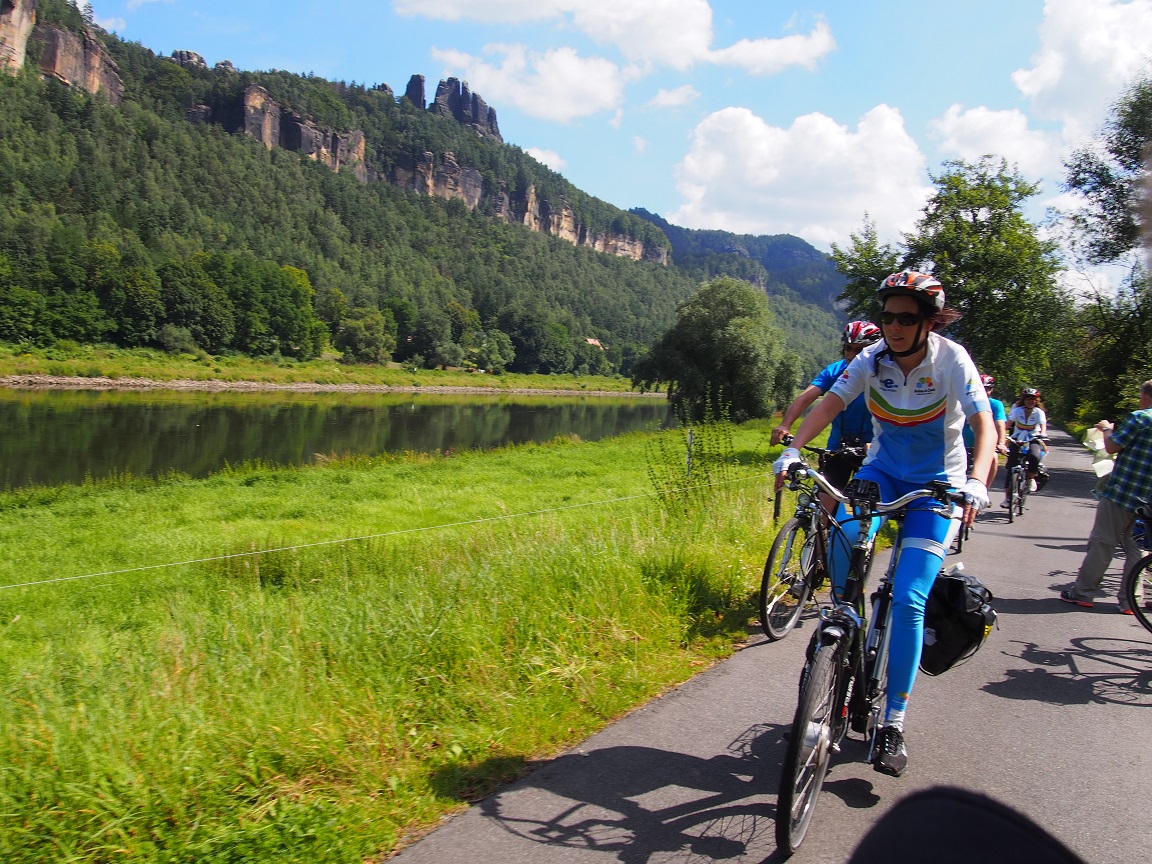 This lovely bike tour takes you through Europe’s deepest sandstone canyon in the Bohemian and Saxon Switzerland
